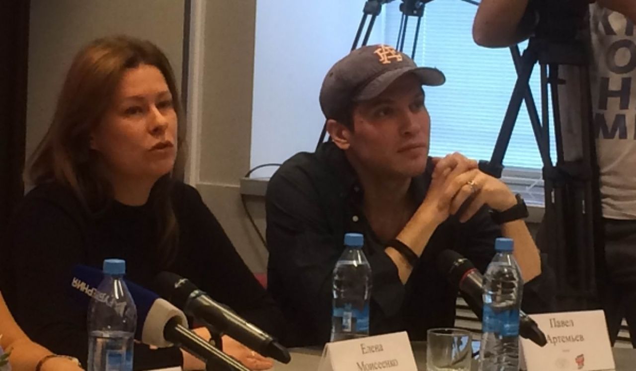 Павел Артемьев в Воронеже на пресс-конференции, посвящённой фестивалю