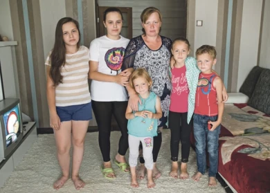 Многодетная мать из Донецка: «С пятью детьми в Воронеже я оказалась на улице»