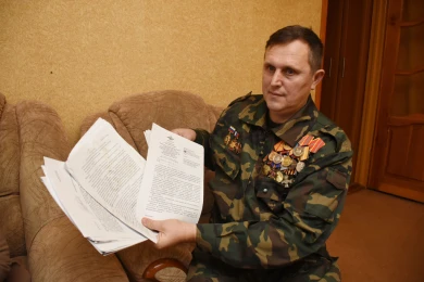 В Воронеже ветеран боевых действий встречает День полиции со слезами на глазах