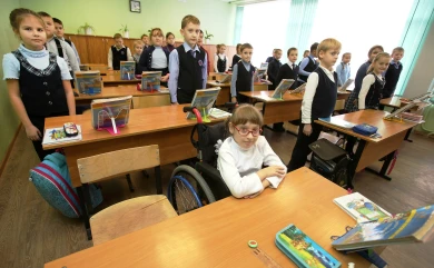 В Воронеже после вмешательства «МОЁ!» девочка на коляске пошла в школу
