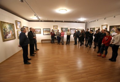 В Воронеж привезли работы художника, чьи картины хранятся в Третьяковке