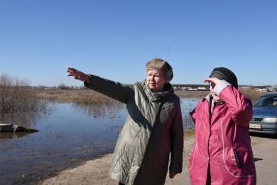 Вода в реках Воронежской области продолжает прибывать