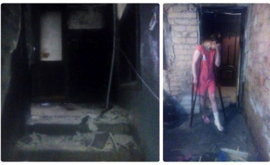 Спасаясь от пожара, жильцы общежития в Воронеже выпрыгивали из окон