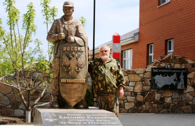 В Воронежской области открыли памятник солдату, которого хотели канонизировать
