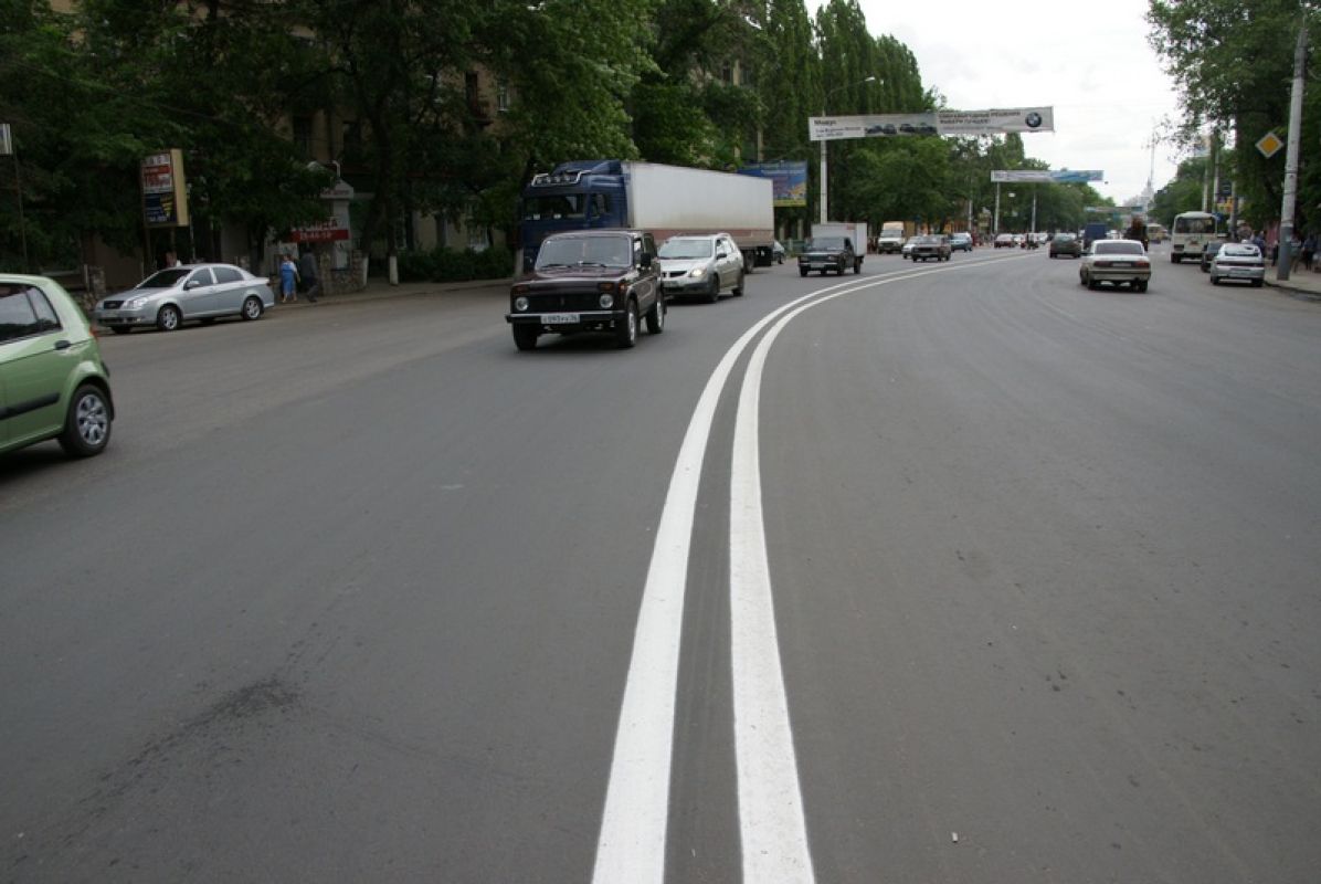 В России начал действовать новый ГОСТ дорожной разметки