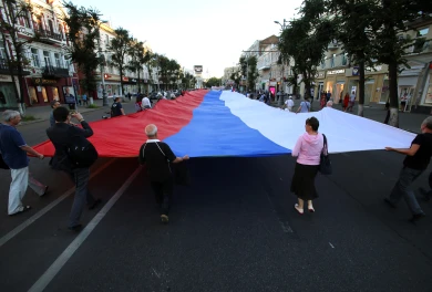 Митинги оппозиции в центре Воронежа оказались немноголюдными
