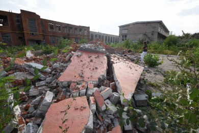 В Воронеже уничтожен мемориальный комплекс в память о погибших в войну рабочих