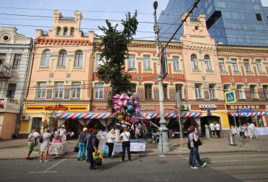 Благодаря хорошей погоде День города в Воронеже собрал больше людей, чем обычно