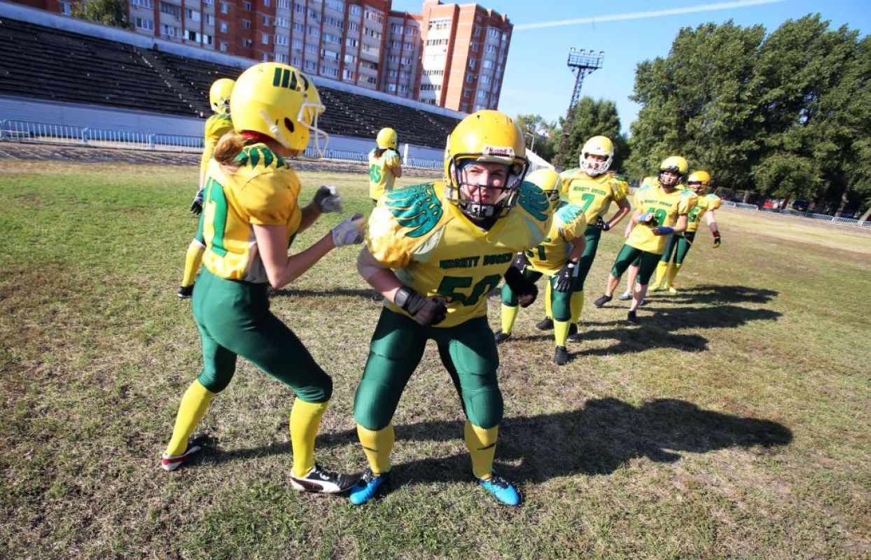 Воронежской команде сложно найти соперниц, из ближайших городов женский американский футбол развивается только в Москве