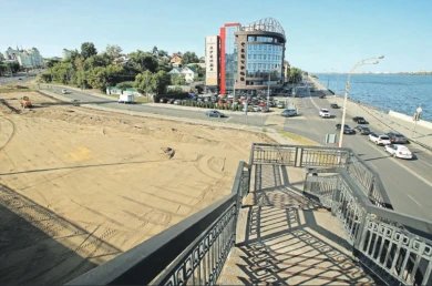 Открытие перехватывающей парковки у Чернавского моста перенесли на две недели