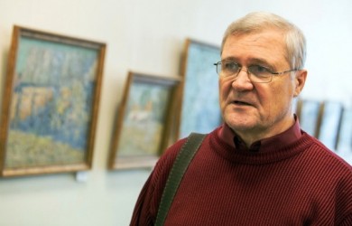 Выставка картин бывшего главного воронежского следователя открылась в ВГУ