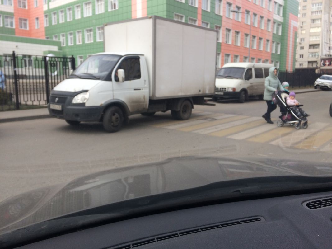 Парковка на газели обучение