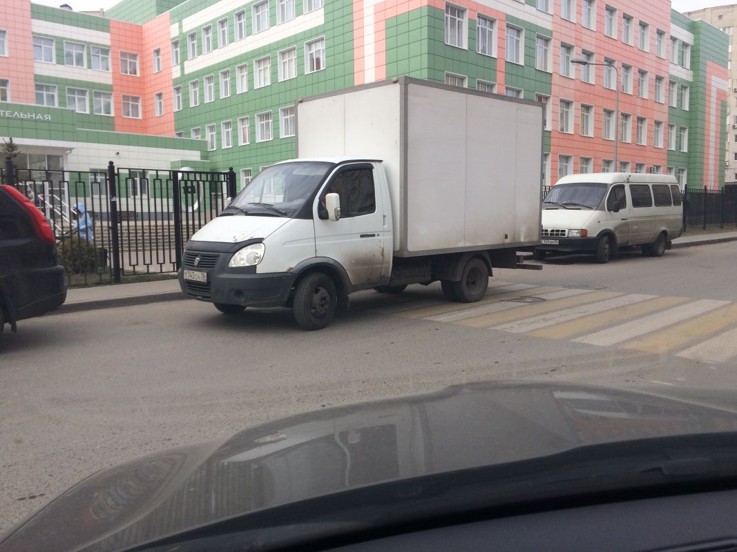 Парковка на газели обучение