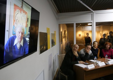 В Воронеже открылась выставка живописи и графики художника из Нью-Йорка