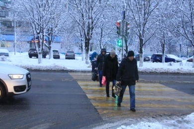 В Воронеже «Фольксваген» сбил пешехода на переходе