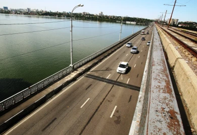 На Северном мосту уберут знаки ограничения скорости 40 км/ч
