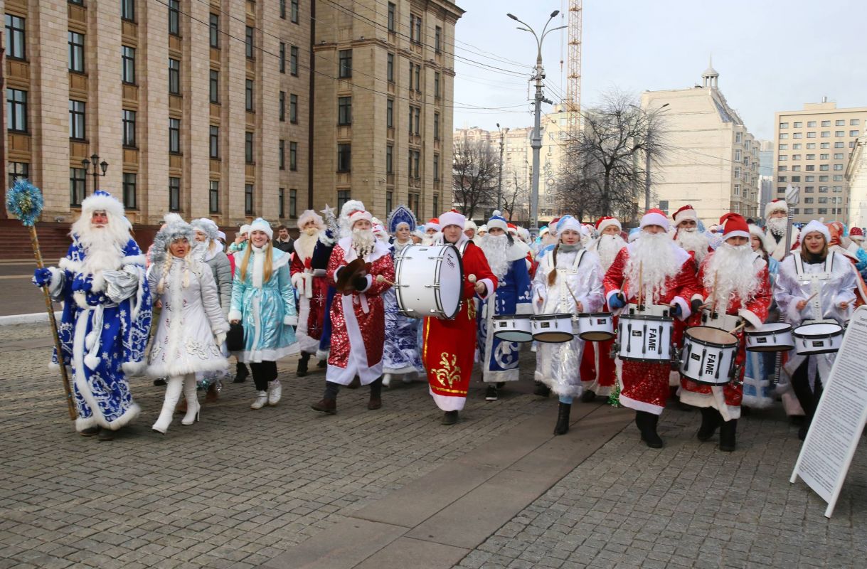 Картинки Новогодних Дедов Морозов