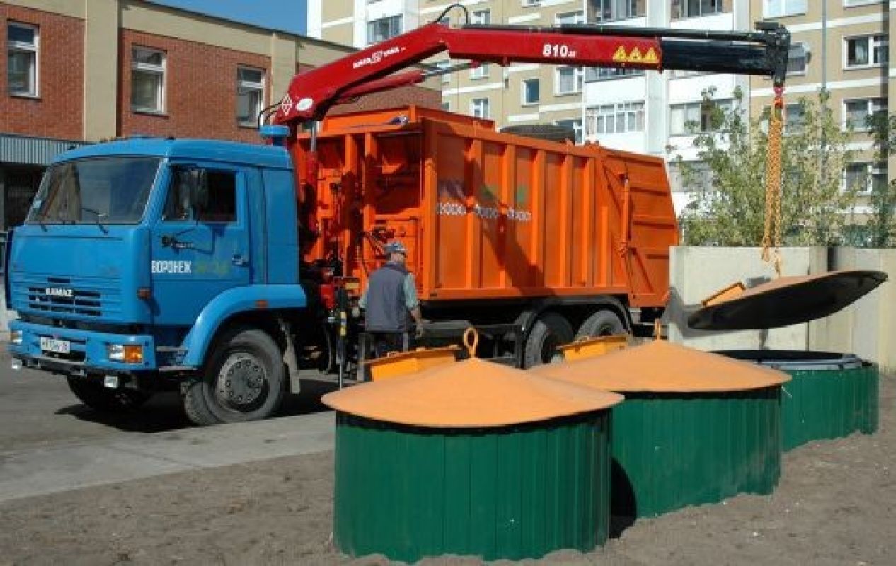 Мусорные машины фото