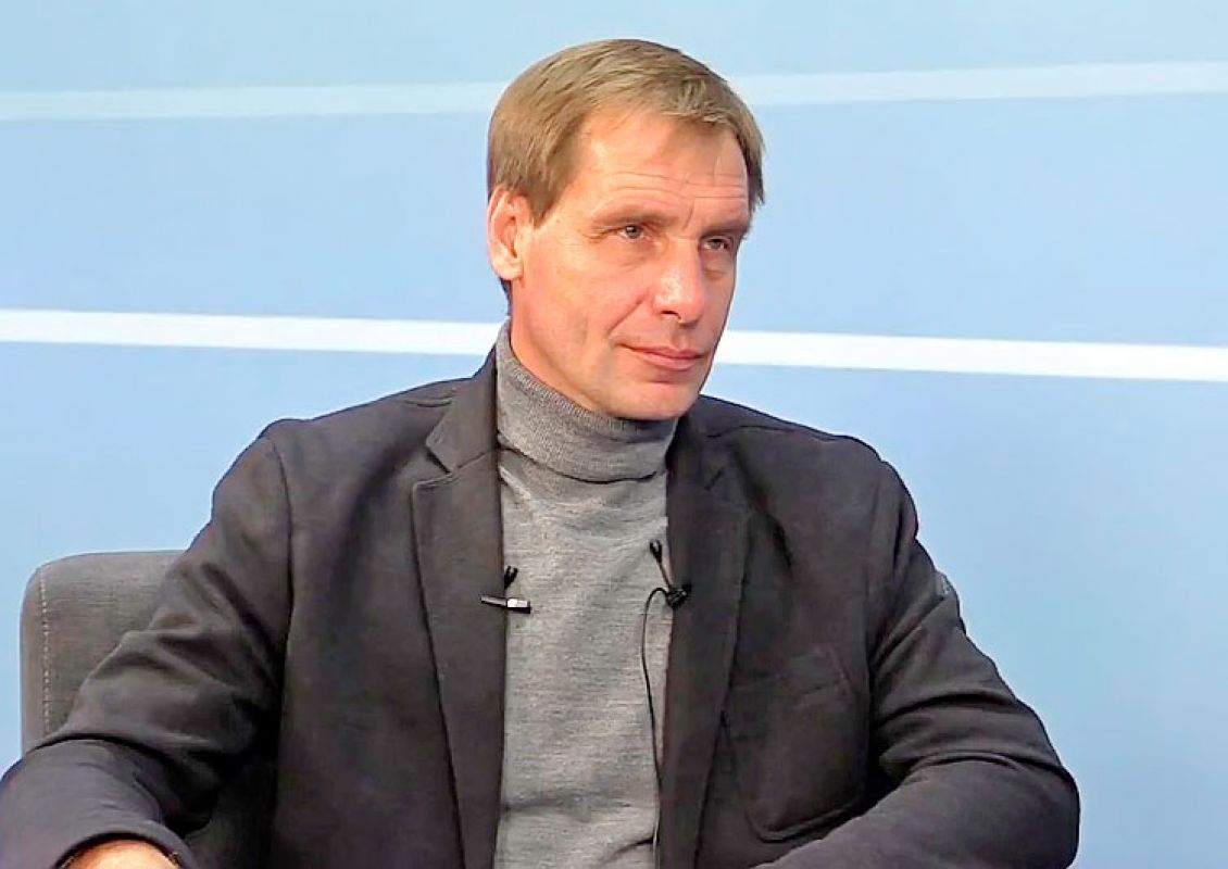 Виктор Ковалевский в студии "МОЁ! ТВ"