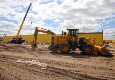 Каркас нового инфекционного центра в Воронеже построили меньше, чем за месяц