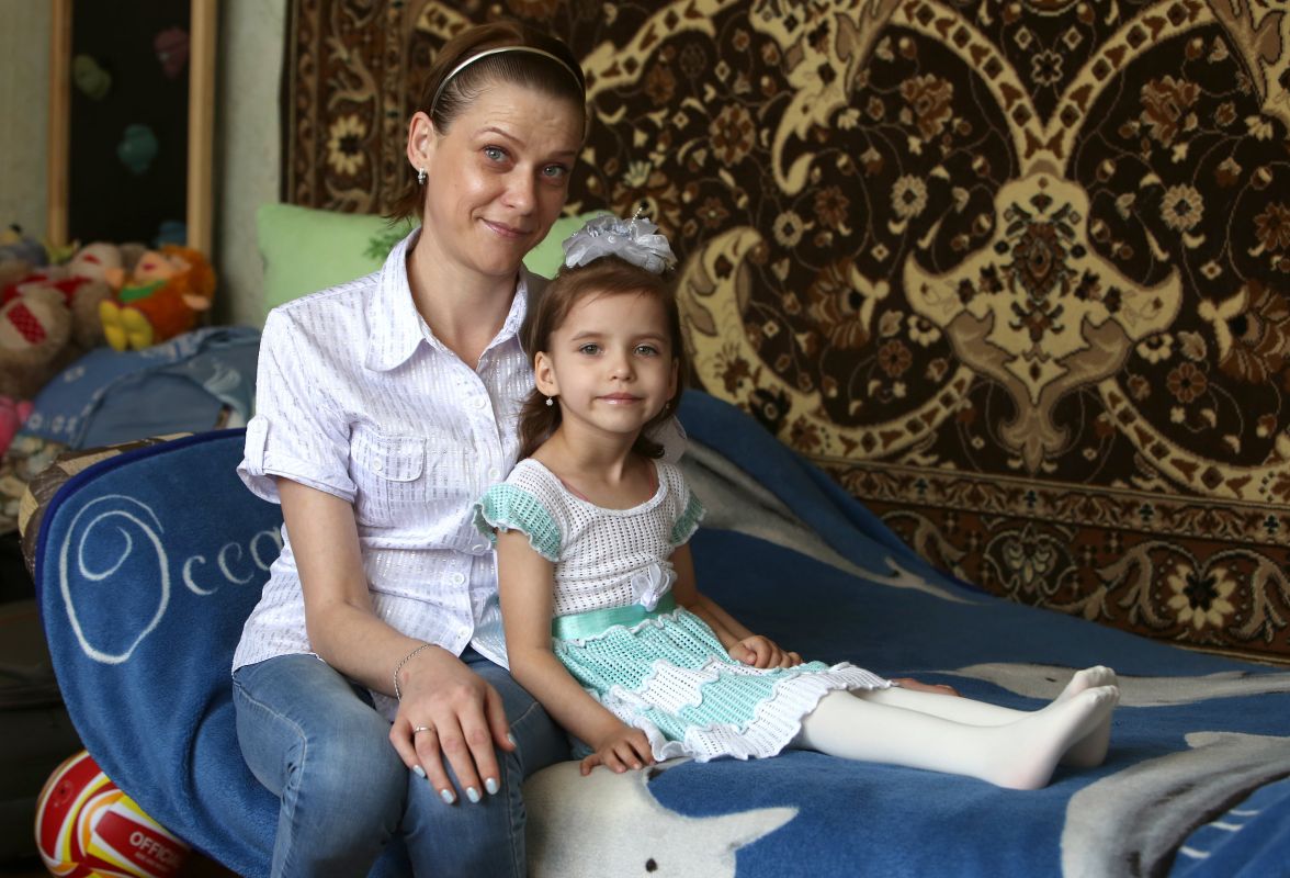 Варя Гладкая и её мама