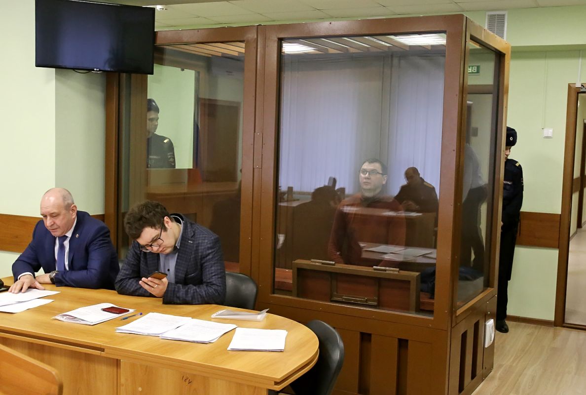 Сергей Колодяжный в зале суда